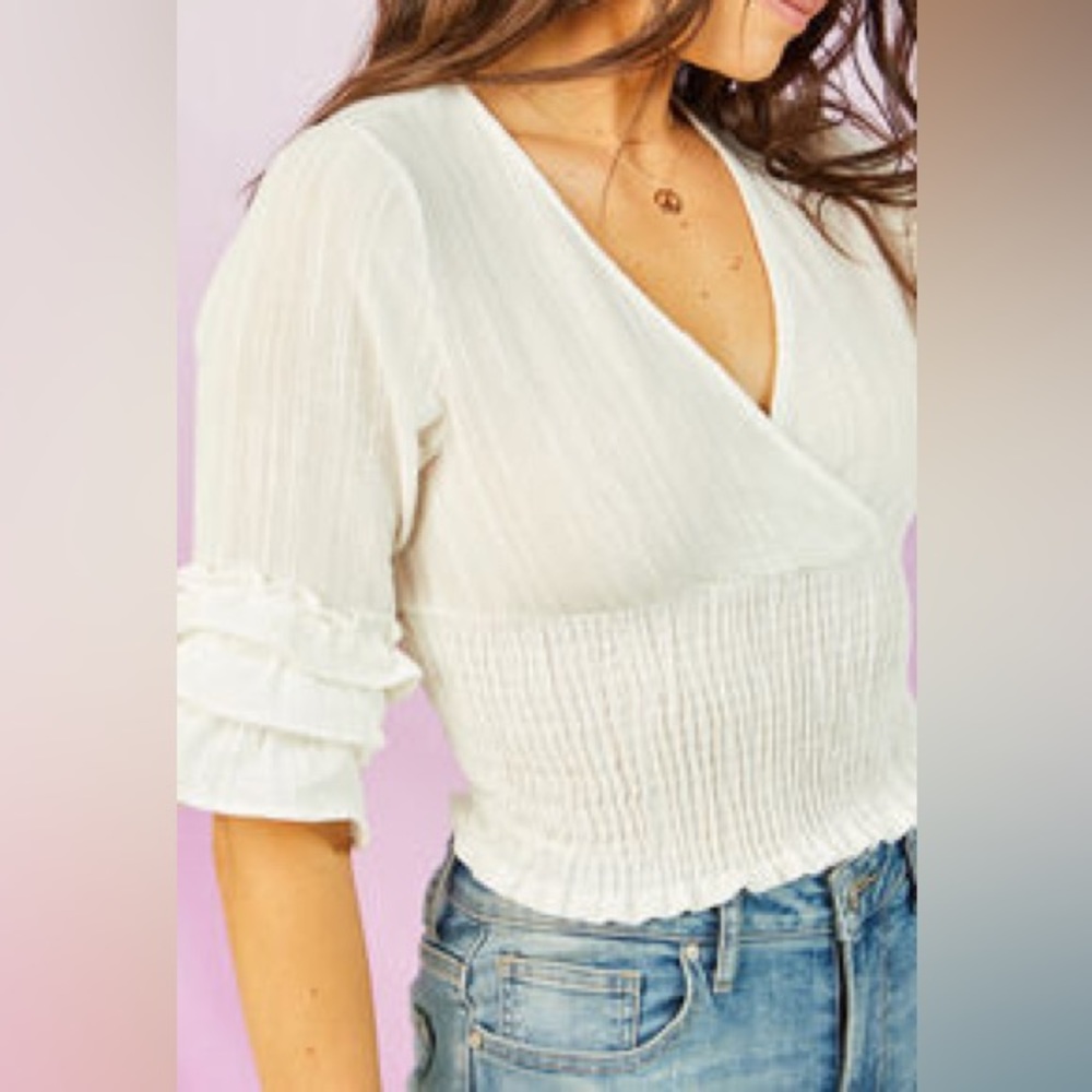 NWT- Altard State- white top